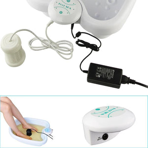 110-240v Mini Detox Machine Foot Spa Bath Stress Relief Cell Detoxifying  Instrument Home Use Uk Plug