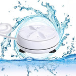 2 in 1 Portable Mini Ultrasonic Washing Machine