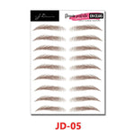 4D Waterproof Fake Eyebrow Tattoo Sticker