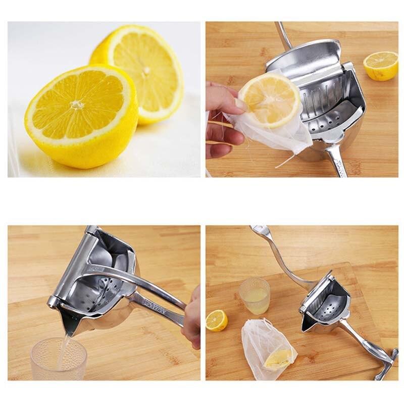 Aluminum Alloy Hand Pressure Manual Juice Squeezer