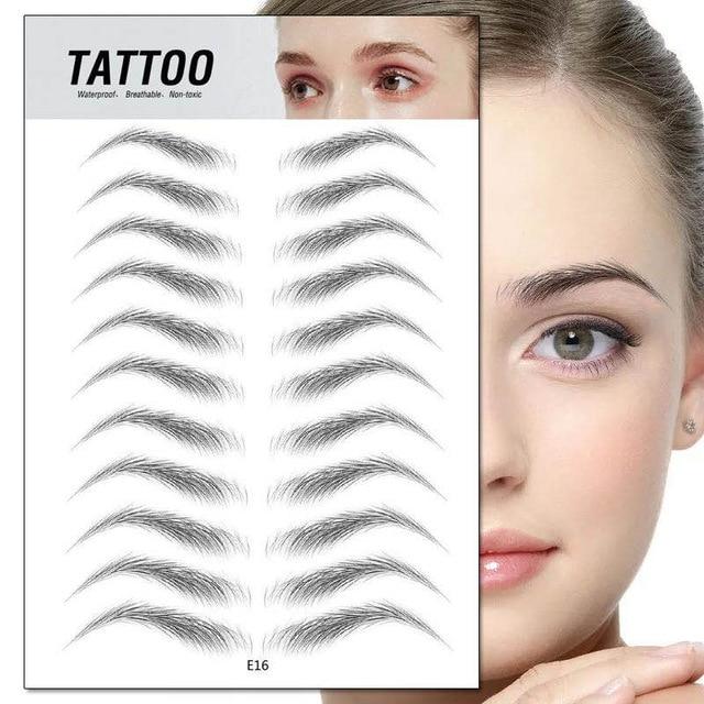 Natural 4D Eyebrow Tattoo Sticker - Magic Momma